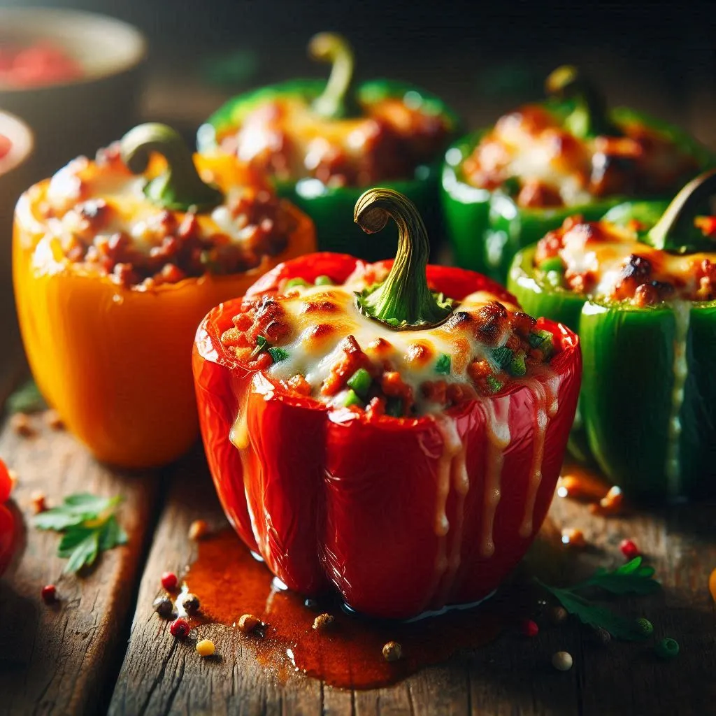 healthy recipes for seniors stuffed bell peppers