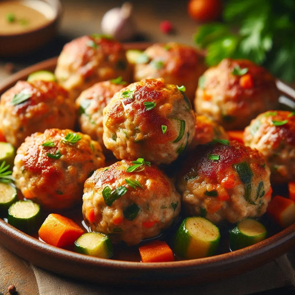 healthy recipes for seniors turkey vegetable meatballs