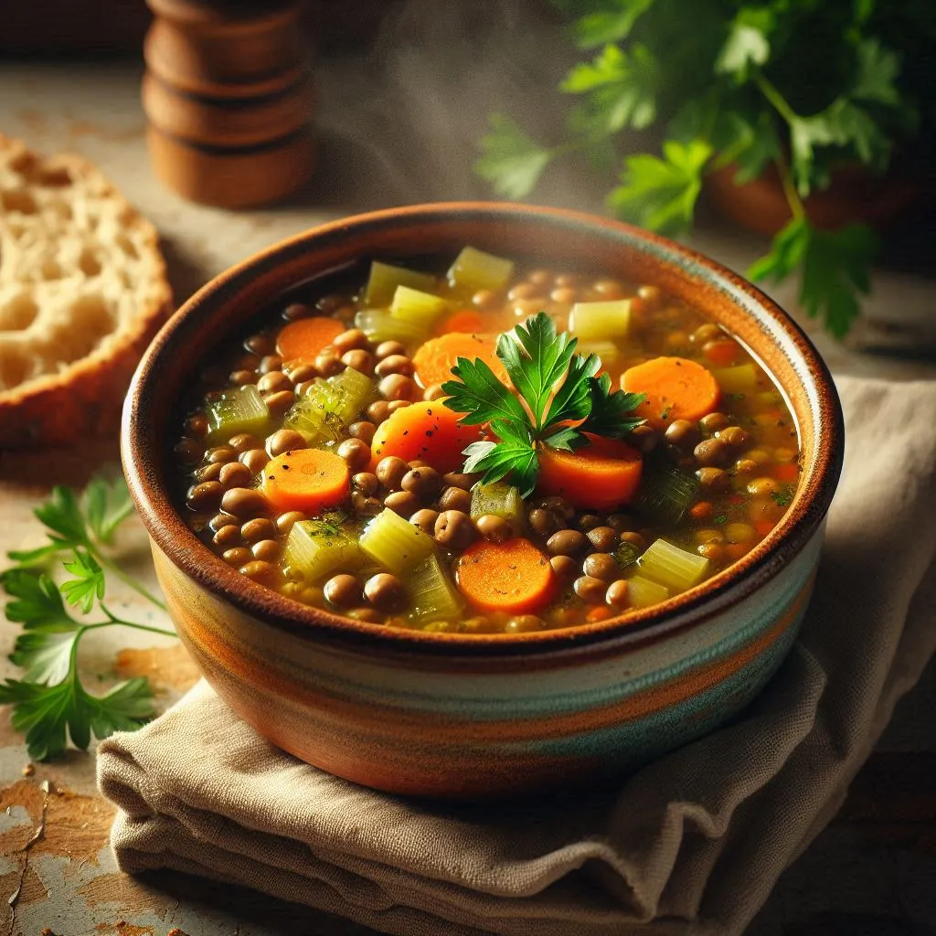 healthy recipes for seniors vegetable lentil stew