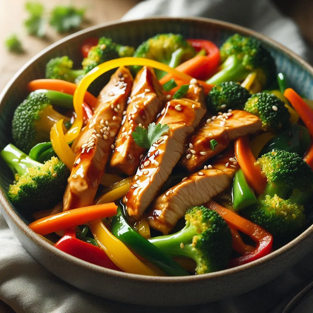 healthy recipes for seniors chicken vegetable stir fry