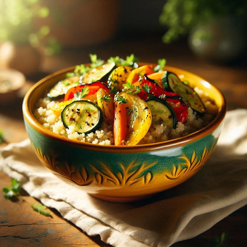 healthy recipes for seniors quinoa vegetable stir fry