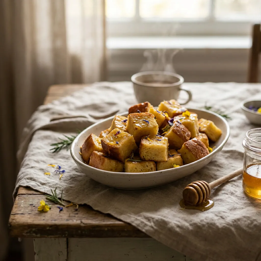 healthy recipes for seniors ricotta honey toast bites