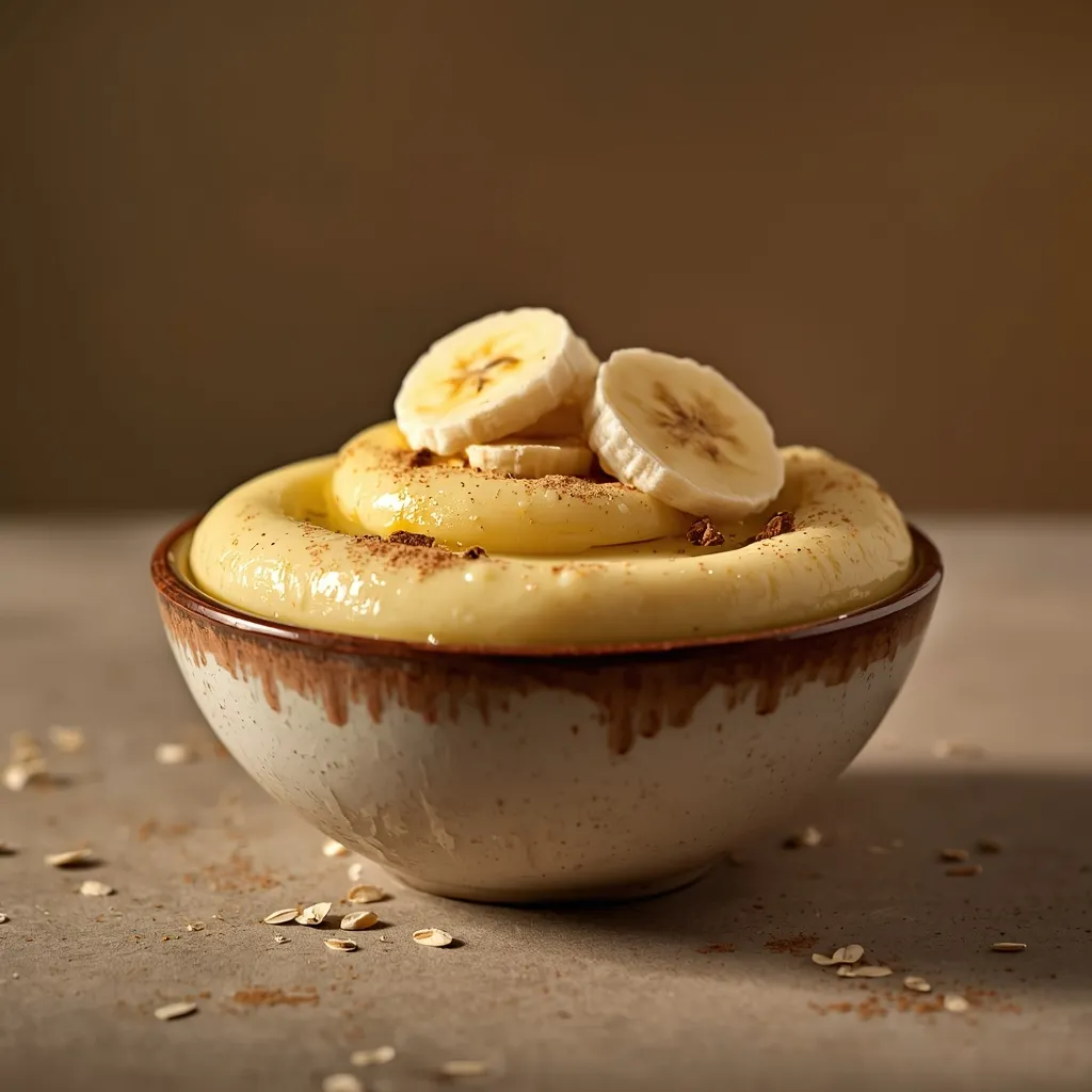 healthy recipes for seniors soft banana oat mash