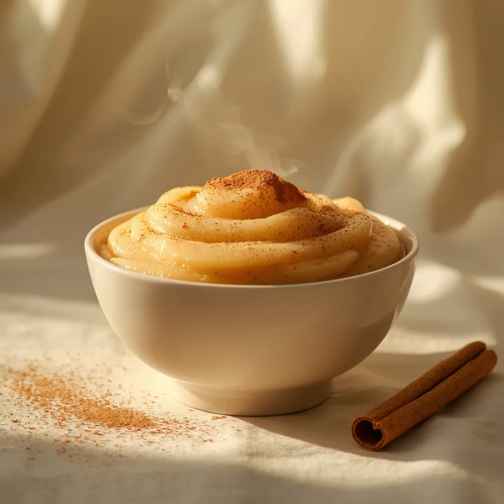 healthy recipes for seniors warm applesauce with cinnamon