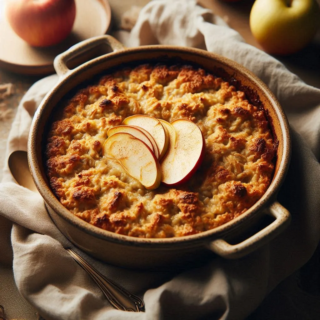healthy recipes for seniors baked oatmeal with apples make ahead breakfast