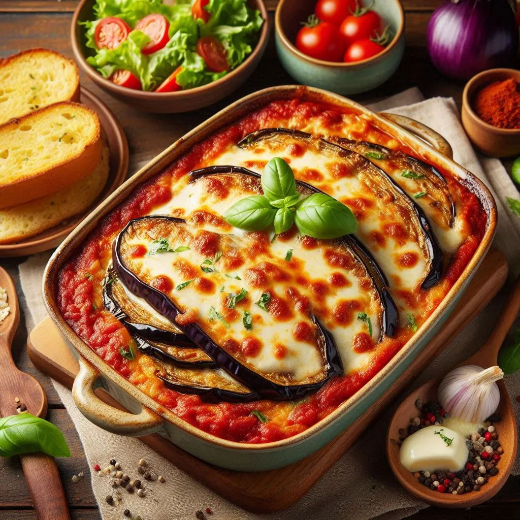 healthy recipes for seniors baked eggplant parmesan