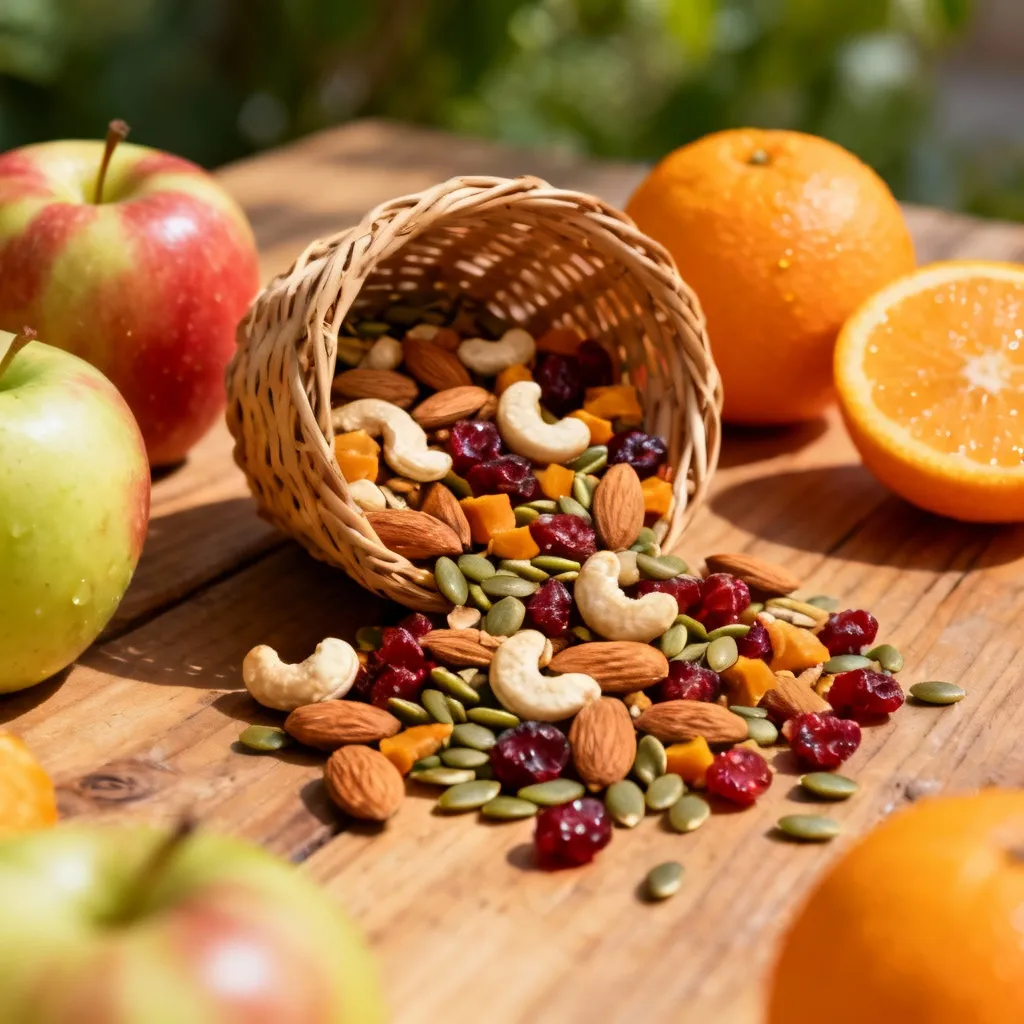 healthy recipes for seniors protein trail mix