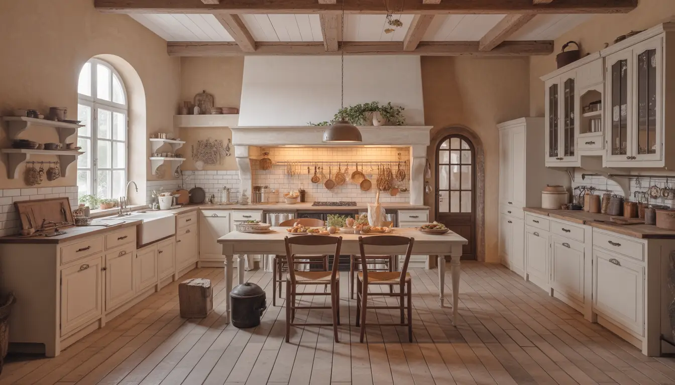 Kitchen where daily life is practiced with care