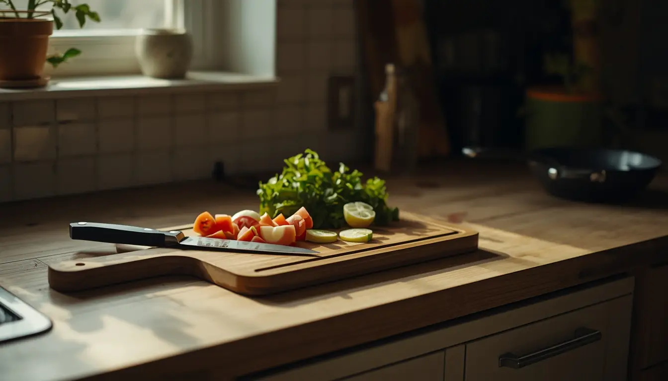 adaptive kitchen tools on a stable kitchen counter