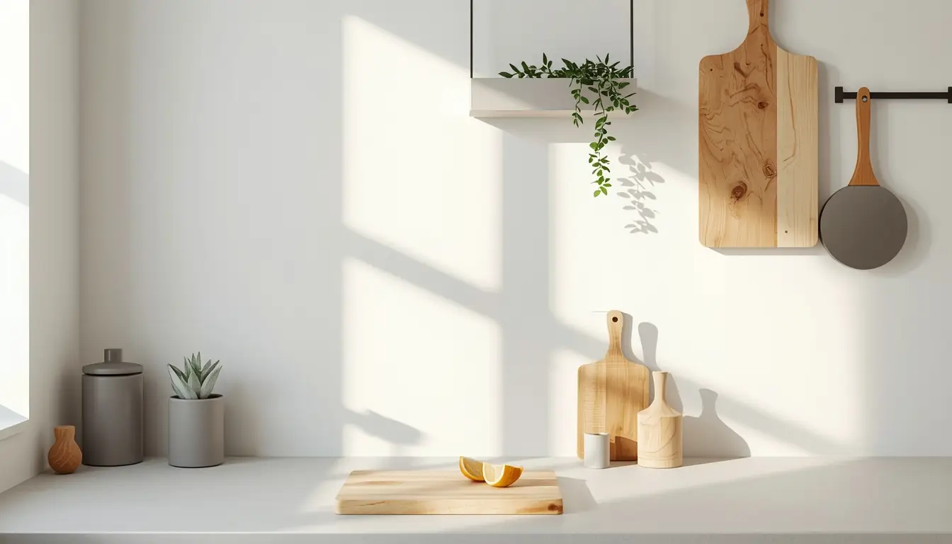 calm kitchen setup that reduces daily effort