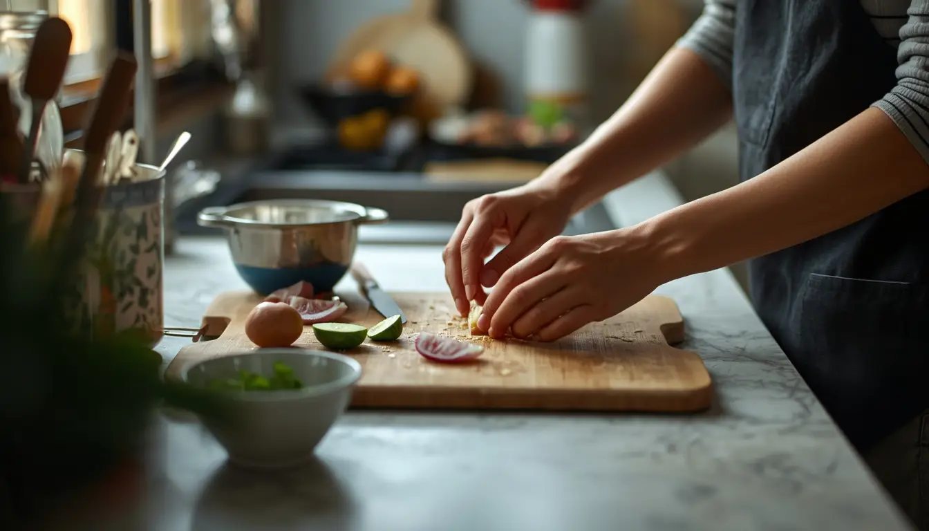 steady kitchen work without exhausting effort